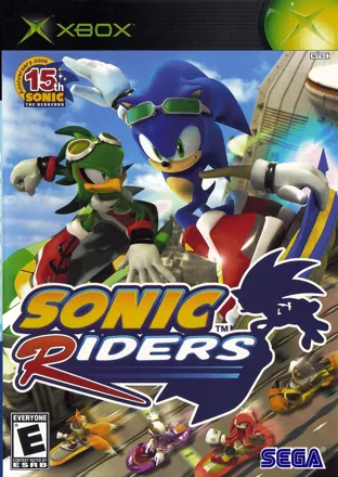 Sonic Riders Xbox Front Cover