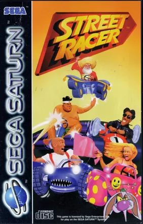 Street Racer SEGA Saturn Front Cover