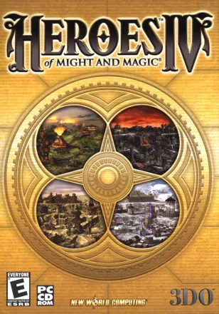 Heroes of Might and Magic IV Windows Front Cover