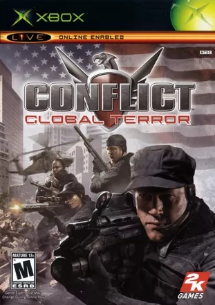 Conflict: Global Terror Xbox Front Cover