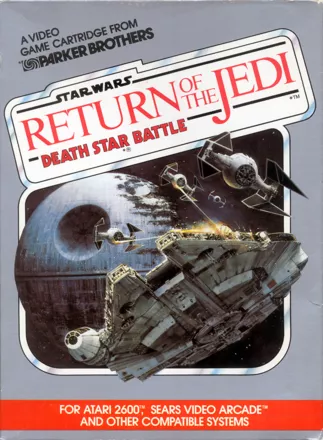 Star Wars: Return of the Jedi - Death Star Battle Atari 2600 Front Cover