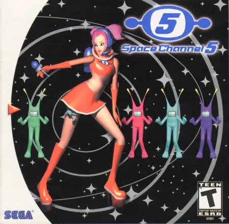 Space Channel 5 Dreamcast Front Cover