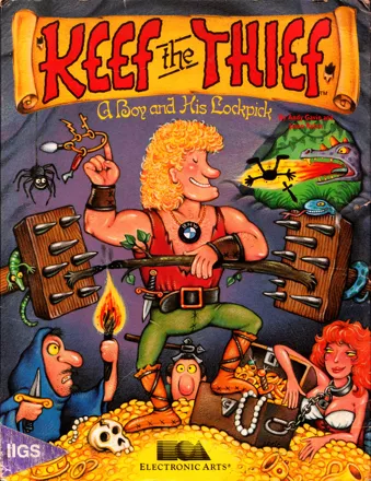 Keef the Thief: A Boy and His Lockpick Apple IIgs Front Cover