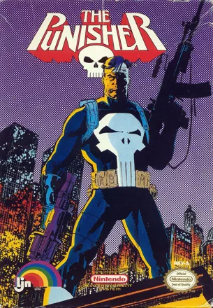 The Punisher NES Front Cover