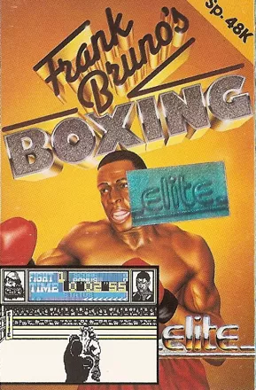 Frank Bruno&#x27;s Boxing ZX Spectrum Front Cover