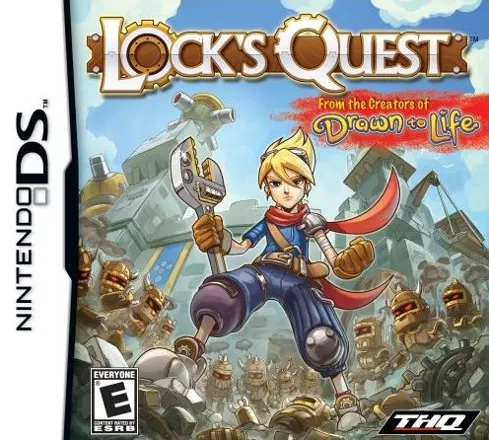 Lock&#x27;s Quest Nintendo DS Front Cover