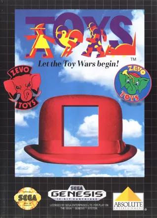 Toys Genesis Front Cover