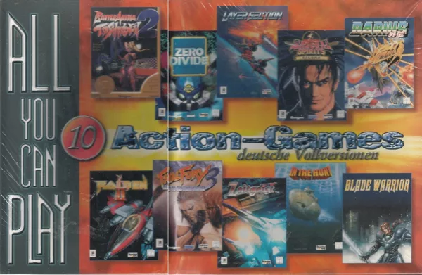 All You Can Play: 10 Action-Games Windows Front Cover