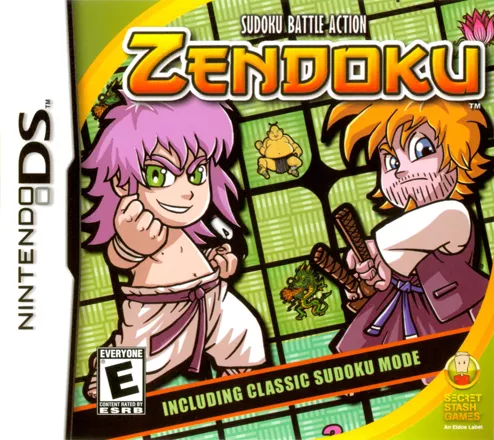 Zendoku Nintendo DS Front Cover