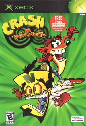 Crash Twinsanity Xbox Front Cover