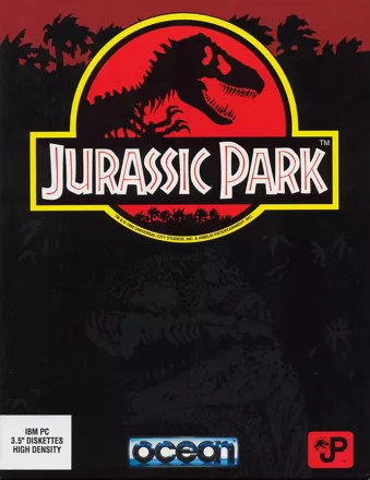 Jurassic Park DOS Front Cover