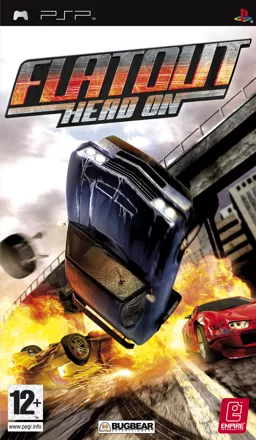 FlatOut: Head On PSP Front Cover