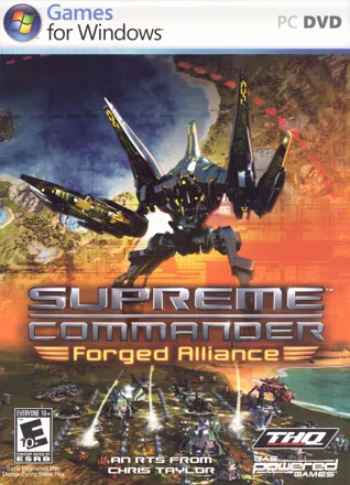Supreme Commander: Forged Alliance Windows Front Cover
