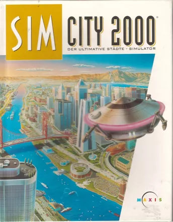 SimCity 2000 DOS Front Cover