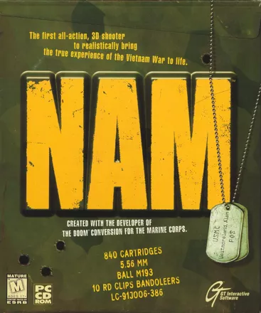 NAM DOS Front Cover