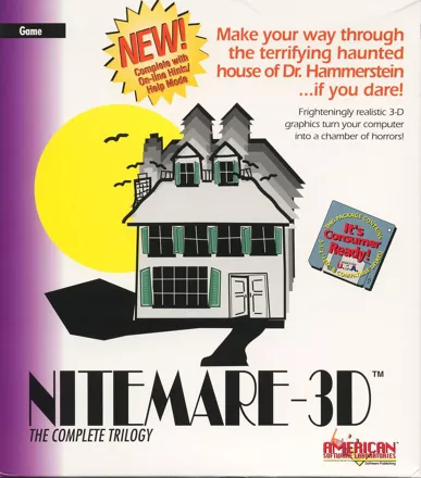 Nitemare-3D DOS Front Cover