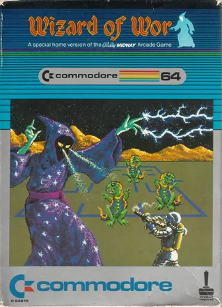 Wizard of Wor Commodore 64 Front Cover