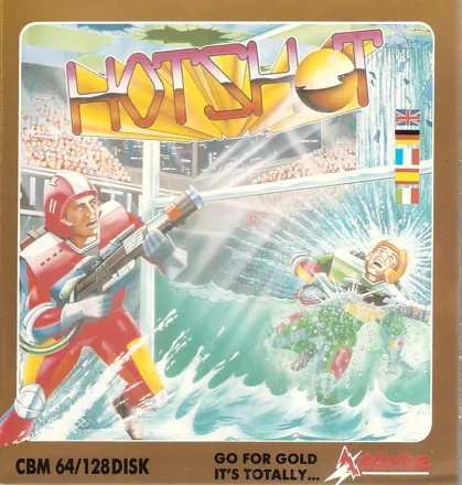 Hotshot Commodore 64 Front Cover