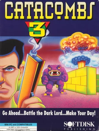 Catacomb 3-D DOS Front Cover