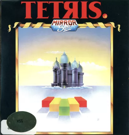Tetris MSX Front Cover