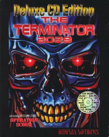 The Terminator 2029: Deluxe CD Edition DOS Front Cover