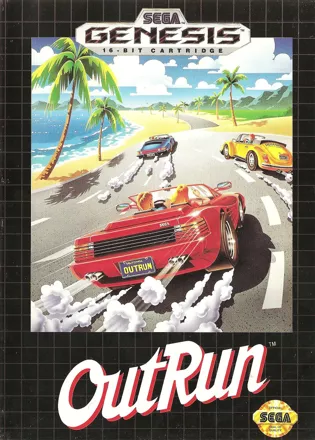 OutRun Genesis Front Cover