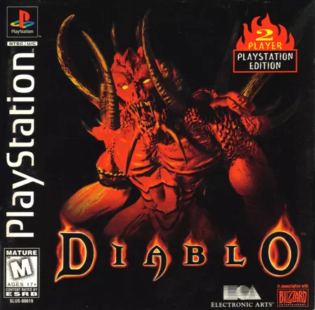 Diablo PlayStation Front Cover