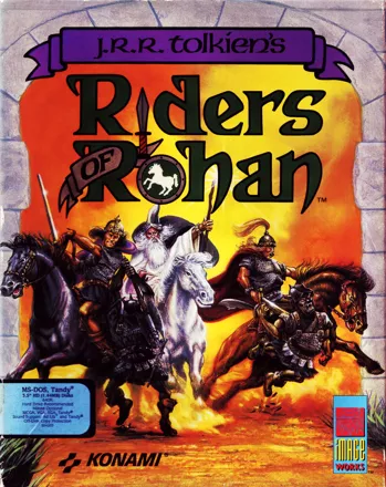 J.R.R. Tolkien&#x27;s Riders of Rohan DOS Front Cover