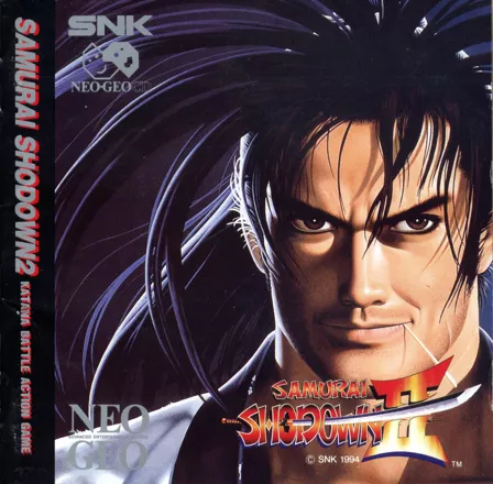 Samurai Shodown II Neo Geo CD Front Cover