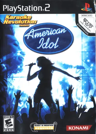 Karaoke Revolution Presents: American Idol PlayStation 2 Front Cover
