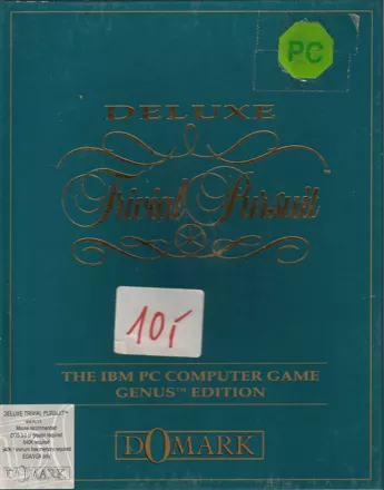 Deluxe Trivial Pursuit DOS Front Cover
