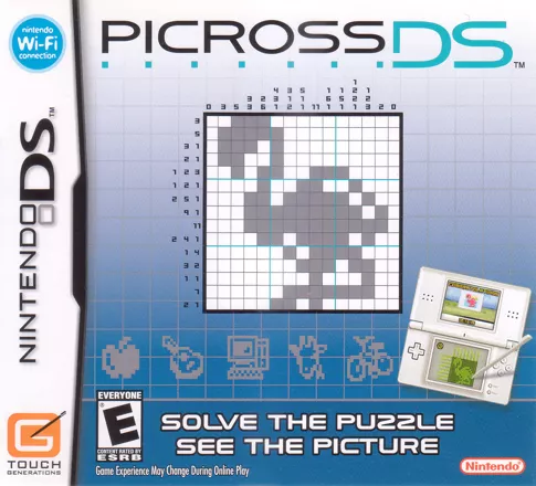 Picross DS Nintendo DS Front Cover