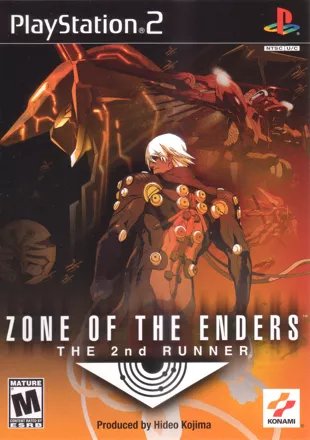 Zone of the Enders: The 2nd Runner PlayStation 2 Front Cover