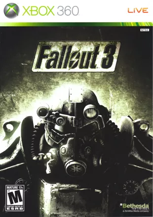 Fallout 3 Xbox 360 Front Cover