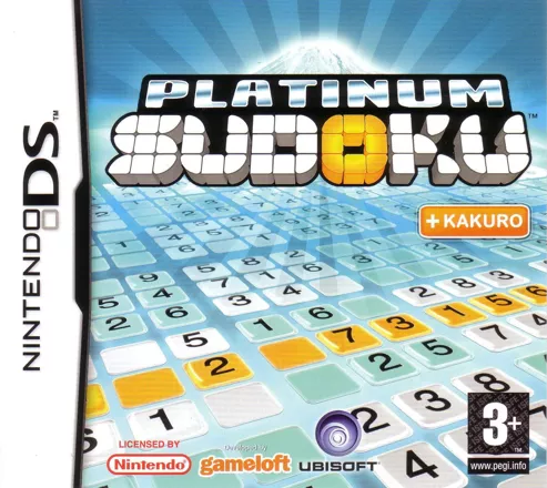 Platinum Sudoku Nintendo DS Front Cover