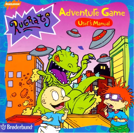 Rugrats Adventure Game Macintosh Front Cover