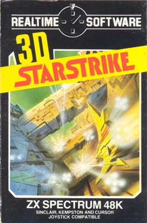 3D Starstrike ZX Spectrum Front Cover