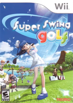 Super Swing Golf Wii Front Cover