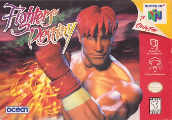 Fighters Destiny Nintendo 64 Front Cover