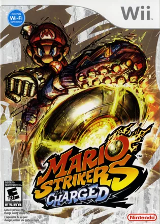 Mario Strikers Charged Wii Front Cover