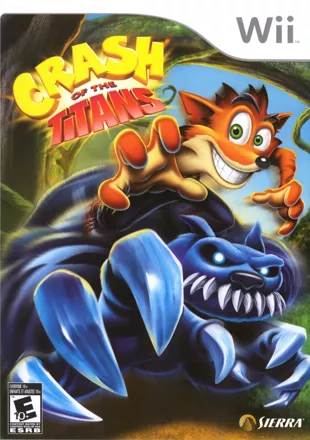Crash of the Titans Wii Front Cover