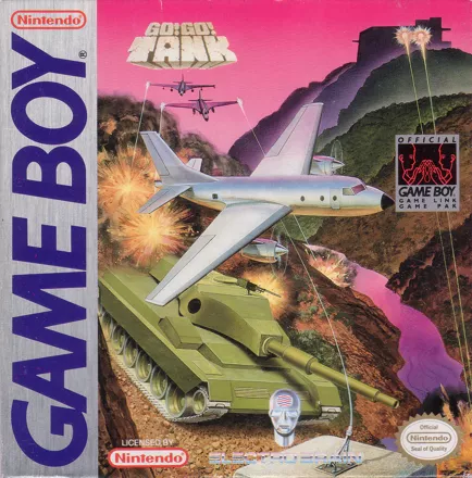 Go! Go! Tank Game Boy Front Cover