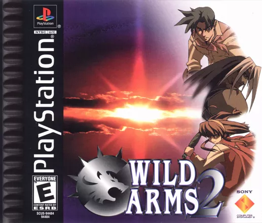 Wild Arms 2 PlayStation Front Cover