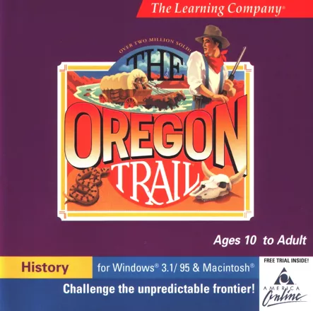 The Oregon Trail Macintosh Front Cover