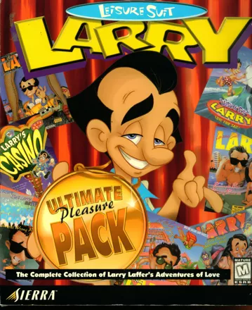Leisure Suit Larry: Ultimate Pleasure Pack DOS Front Cover