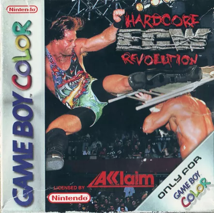 ECW Hardcore Revolution Game Boy Color Front Cover
