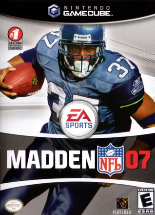 Madden NFL 07 GameCube Front Cover