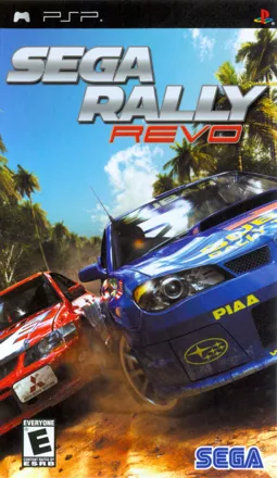 SEGA Rally Revo PSP Front Cover