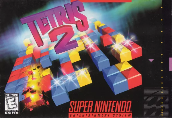 Tetris 2 SNES Front Cover