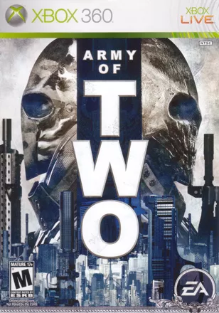 Army of Two Xbox 360 Front Cover